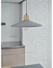 Lustră pe cablu Ledvance DECOR CONCRETE 1xE27/15W/230V d. 32 cm gri ciment