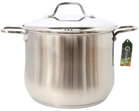 Oala din inox cu capac din inox 38 cm 30.8L Grunberg