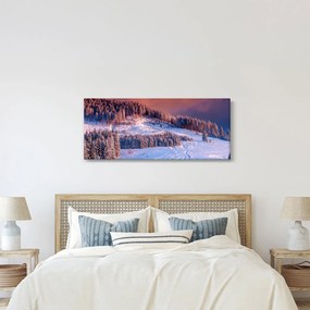 Tablou - Peisaj de iarnă (120x50 cm)