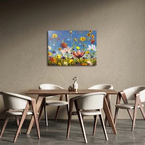 Tablou cu luncă înflorită (70x50 cm)