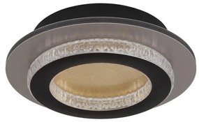 Globo 48042-12G - Plafonieră LED JAYDEN, 12W, 230V, Ø 20 cm, negru