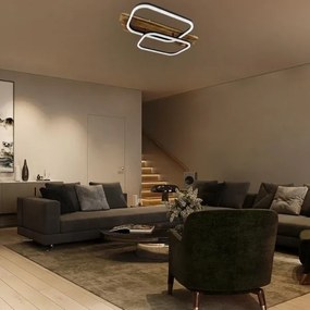Plafonieră LED dimabilă LED/95W/230V 3000-6500K + telecomandă