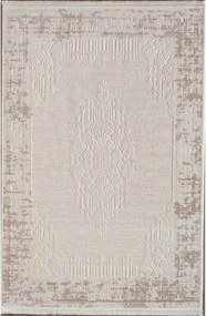 Covor ANETTA 03320A, 160x230 cm, forma dreptunghiulara, acril, crem/be