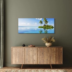 Tablou - Insula tropicală (120x50 cm)
