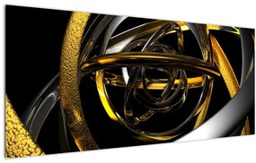 Tabloucu abstracție modernă (120x50 cm)