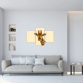 Tablou cu girafe (90x60 cm)
