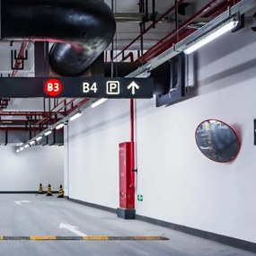 Corp de iluminat tehnic LED cu senzor de mișcare LED/48W/230V IP65 6500K 150 cm