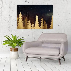 Tablou - Noapte de aur (90x60 cm)