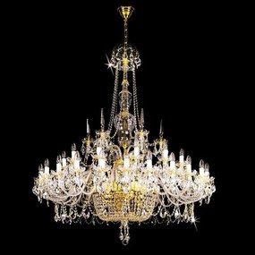 Candelabru XXXL cu 36 de brate Cristal Bohemia Exclusive SARA XXXVI. CE