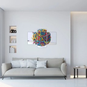 Tablou cu gumițe (90x60 cm)