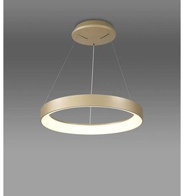 Lustra LED inteligenta design circular NISEKO II Gold 38cm