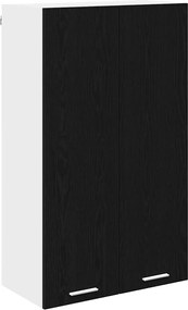 vidaXL Dulap suspendat Stejar Negru 60 x 31 x 100 cm Lemn compozit