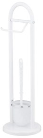 WENKO 17092100 - Perie WC SIENA, 19 x 63 cm, alb/satinat
