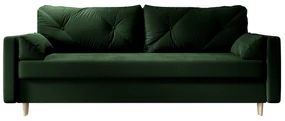 Canapea două locuri Aura (Verde închis). 1056635