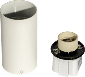 Spotlight modern alb pentru sistem de șine monofazate GU10 35mm - Iconic Ruby Honey