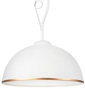 Lustră pe tijă RETRO II 1xE27/60W/230V alb