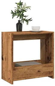 vidaXL Masă laterală, lemn vechi, 50x26x50 cm, PAL