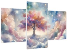 Tablou – Arborele vieții printre nori (90x60 cm)