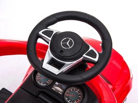 Mașinuță roșie Mercedes cu mâner