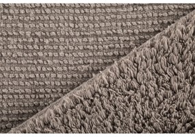 Covoraș din bumbac pentru baie Tiseco Home Studio Luca, 60 x 60 cm, maro