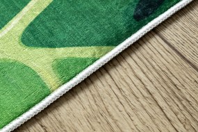 BAMBINO 2651 covor lavabil Animale, junglă pentru copii anti-alunecare - verde / maro