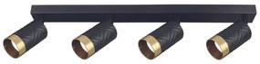 Spot ARRAS 4xGU10/10W/230V negru