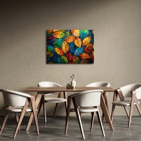 Tablou - Mozaic din frunze (70x50 cm)