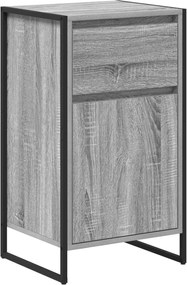 vidaXL Bufet cu sertar Gri Sonoma 43 x 36 x 75,5 cm Lemn compozit