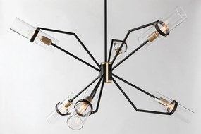 Candelabru LUX design modern RAEF, cu 6 surse de lumina, big