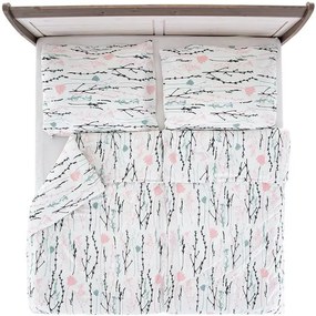 Lenjerie de pat din bumbac renforcé BETINA albă Dimensiune lenjerie de pat: 70 x 90 cm | 140 x 200 cm