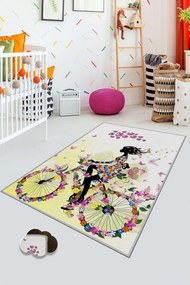 Covor, KHMFESTO009KEÇE, 120x180 cm, Poliester, Multicolor