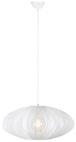 Lustră albă cu abajur textil ø 60 cm Florence – Markslöjd