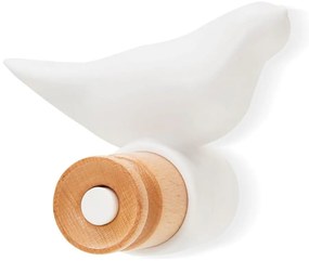 Cârlig de perete Bonami Essentials Bird, alb
