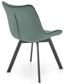 Scaun K520 velvet verde