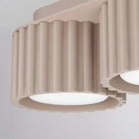 Sollux SL.2635 - Corp de iluminat tip spot AURA 3xGX53/10W/230V taupe