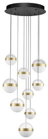 Lustra cu 9 Pendule LED stil modern ALAZ