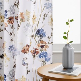 Draperie albă dimout (semi-opacă) 135x250 cm Solkone – Restilo