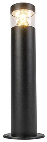 Lampă modernă pentru exterior neagră 40 cm IP44 cu LED - Roxy