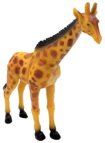 Figurină replică animal girafă galbenă 25cm