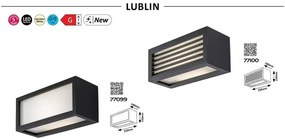 Aplica de perete exterior IP54 LED Lublin