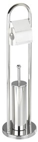 Set WC VASTO WENKO 16993100, 22 x 81 cm, inox/argintiu