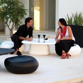 Taburete de exterior / interior design modern premium MOMA OTTOMAN 45080A Vondom