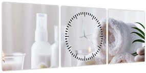 Tablou - Spa (cu ceas) (90x30 cm)