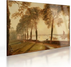 Tablou pe sticlă - Joseph Mallord William Turner, Mortlake Terrace, reproducere (70x50 cm)
