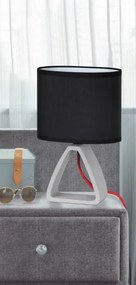 Rabalux 4338 - Lampă de masă HENRY 1xE14/40W/230V negru