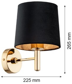 Aplică PONTE 1xE27/15W/230V Argon 4729