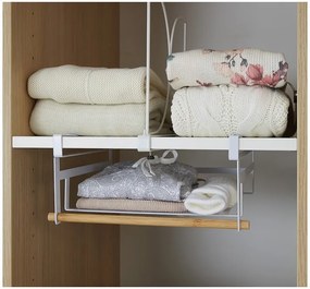 Raft de agățat în șifonier Compactor Under Shelf Basket Rail