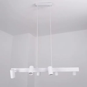 Brilagi - Lustră suspendată pe cablu SELE 6xGU10/30W/230V albă
