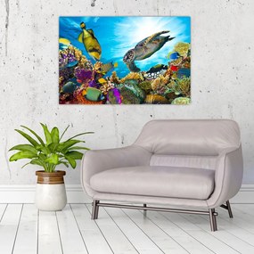 Tablou - Recif de corali (90x60 cm)