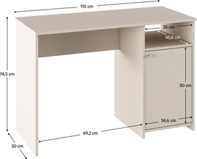 Birou PC, caşmir, DEDE